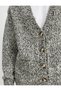 Men's Grey Knitwear Cardigan - 5