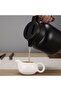 Insulated Vacuum Jug with Tea Filter, Stainless Steel Thermal Coffee Carafe Flask (Black, 1.2L)