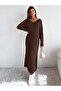 Knitted Dress with Ribbons - 6