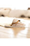Women's Plush Buckle Detailed Indoor Slippers - 4
