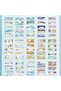 E5-20 Sheets Four Seasons Scenery Pet Sticker - Number : 4 - 5