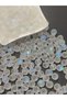 50Pcs 8mm Reflective Frosted Glass Beads
