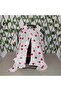 Baby Stroller Cover Heart-Shaped Stroller Cover Cotton Fabric Ruffle Detail Snap Fastener Stroller Cover - 6