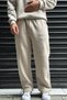 Men's 3 Thread Ribbed Winter Altan Adjustable Baggy Sweatpants - 2