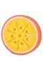 Fruit Shaped Cute Dish Sponge Scrubbing Wiping Soft Cleaning Sponge Orange