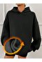 Plain Hooded Sweatshirt