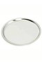 Stainless Steel 4 Pieces 27 Cm Round Serving, Cake, Cookie, Treat Plate, Serving Plate 4 Pieces - 3