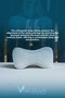 Between Leg Orthopedic Pillow - Knee Between Leg Visco Pillow Leg Support Cushion Blue 25x19x14 - 6