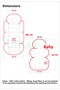 4 Pieces - Stroller Cover, Stroller Cushion with Lumbar Support, Stroller Cushion, Stroller Sheet - Poncho - 5