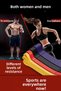 5-35kg Resistance Band Set - Muscle Building, Fitness Pilates Cross Training Band, 4 Hardness - 7