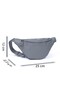 Kids Purple Blue Pink Heart Patterned Waist Bag 12612 - 3