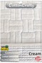Cotton Woven & Tufting Water Absorbent Bath Mat Set, Bathroom Rug Dominomoss 2 Li Set 60X100 - 60X50 - 5
