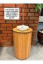 Wooden Bottle Cover |   19 Lt Glass Compatible |   Modern Stylish Design |   Pump Except