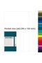 Pocket Size A6 Notepad Checked White Cover - 8