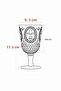 Acrylic Smoked 6-Piece Glass & Water Soft Drink Coffee Side Cup 450 Ml (Not Glass) - 5