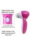 Battery Operated Facial Skin Cleansing Device Blackhead Peeling Brush Set Body Facial Care Massager - 5