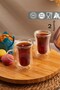 كوب شاي مزدوج الجدار بمقبضين