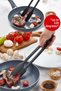 Gnarp Style Serving and Grilling Tongs Fireproof Non-Stick Silicone Tongs Non-Slip Barbecue Tongs - 2