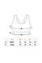 Thick Strap Crop Top Black - 5
