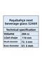 52469 Next 12 كوب ماء قابل للتكديس - مشروب غازي - 2