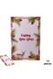 New Year Happy New Year Greeting Card, New Year Themed Gift, Note Cards, 12 Pieces, 5.5 X 8 cm