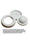 Wall Door Stopper, Buffer White - 2