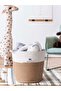 Ok Amaçlı, 40Cm-36Cm, Basket, Flower Pot, Jute, Wicker, Woven Basket, Organizer