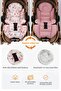 Orthopedic Baby Stroller Cushion with Waist Support, Cotton Fabric - Original Product - 2