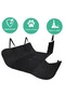 Auto Backseat Protection Cover Pet Vehicle Protection Cat Dog Seat Cover Liquid Proof Black - 3