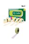 42 Rolls (1 Box) No 2 White Meto Label 42X1500 Lux