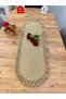 Jute, Wicker, Decorative Tablecloth, Runner 30X80 Cm, American Service, Coffee Table Cover, Bohemian Style - 2