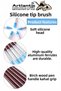 Composite Filling Shaper Silicone Tipped Brush 5 in 1 Pack Dental Resin Brush Pen Dental Contoured - 2