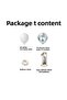 Balloon Set White-Chrome Silver 1 34-inch Silver Foil 30-Piece Balloon Chain Set - 2