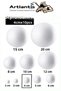 Styrofoam Foam Ball 4 cm 10 Pcs Foam Ball Sphere Balls Round Styrofoam Foam Ball School Experiment Hobby Sana