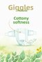 Natural Size 6 Junior Plus Cotton Baby Diapers 34 Pieces - 3
