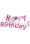 Mini Mouse Pink Tones Happy Birthday Figure Balloon Macarons Colorful Happy Birthday Foil Balloon - 3
