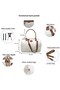 Mommy Bag Exclusive Ecru Lamb Plush Set of 3 Baby Mother Baby Care and Women's Bag - 5