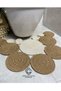 Jute, Straw, Doormat, Bathroom Mat, Toilet Seat Mat, Toilet Seat Mat, Double Sided - 2