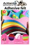 Fuchsia Adhesive Felt 50X70 cm 3 Pieces 2.0 mm Self-Adhesive Colorful Hobby Felt Handicraft Felt Fabric - 2