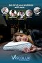 Orthopedic Pillow with Cervical Neck Support - Neck Straightening Visco Pillow Blue 56X34X10,5 - 4