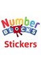 عدد كتل الرياضيات التعليمية وحدة مكعب Snapcubes رئيس ملصق /10-100 ملصق 18 قطعة - 2