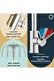 Smart Touch Kitchen Sink Faucet Chrome Color Spiral Fountain New Imported 7 Years Warranty - 5