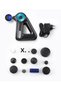 Gun with 12 Massage Heads Ergonomic Design Easy Operation Wireless Massage Gun Muscle Developer - 6