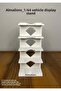 1/64 Scale Vehicle Display Stand (for 5 Vehicles) - White - Vehicles Not Included! - 4