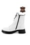 2252103K Women's Daily Buckle Genuine Leather Casual Sports Boots - 3