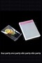 20x30cm Transparent Tape Adhesive Shiny Gelatin Bag 100 Pieces - 5