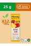 Bee Propolis Peach Fruit Bar 12 Pieces |   Healthy Snacks – Gluten Free (25Gr X 12 Pieces)