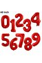 Lightning Mcqueen Numeral Balloon Column Cars Balloon Traffic Lamp Shaped Welcome Set - 4