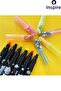 Star Printed Highlighter 2 Pieces Sequin Star Stamped Magician Pen Cute Star Stamper Pen - 4