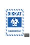 U1019 - Work Wear Dekota Warning Sign (20X30Cm)